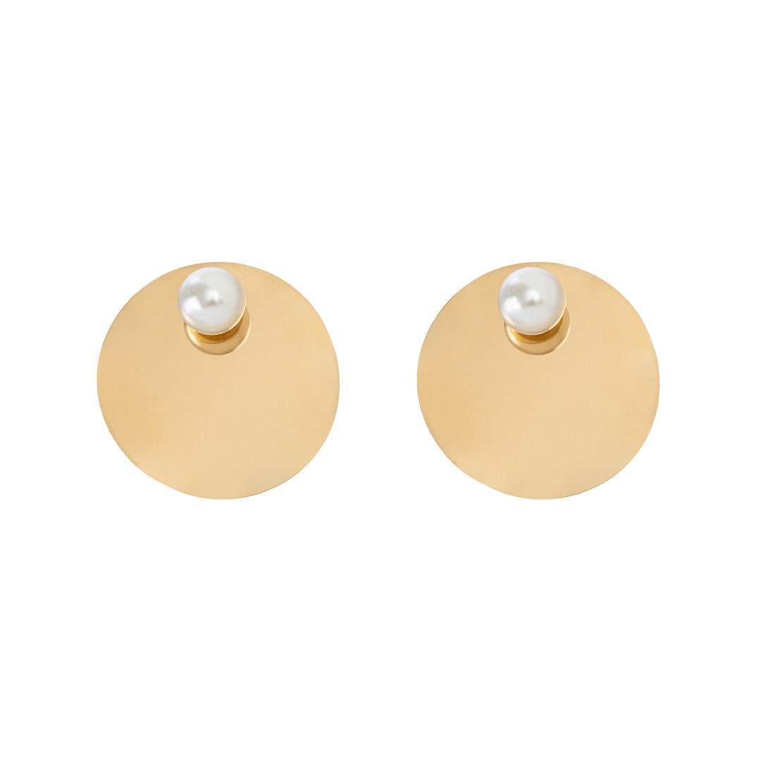 Disc Metallic Earrings