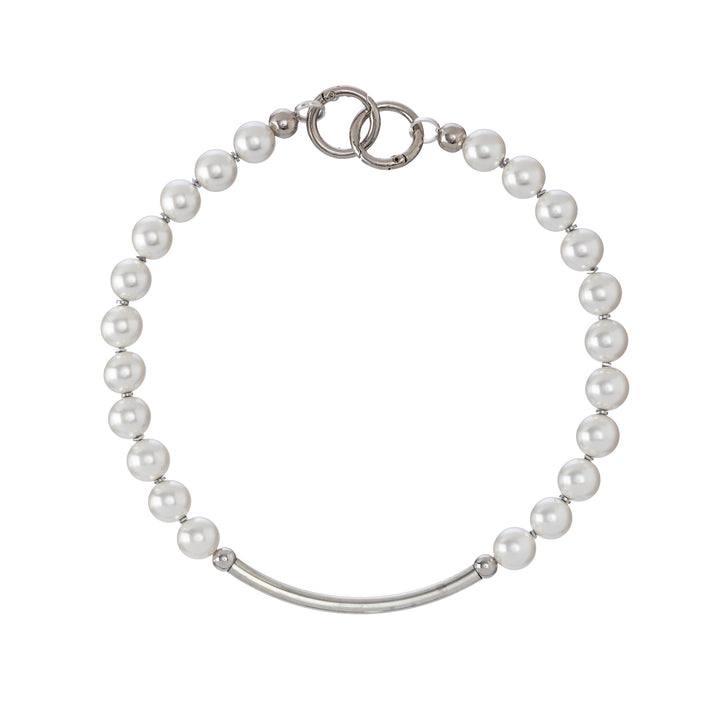 Flux Hematite Pearls Necklace