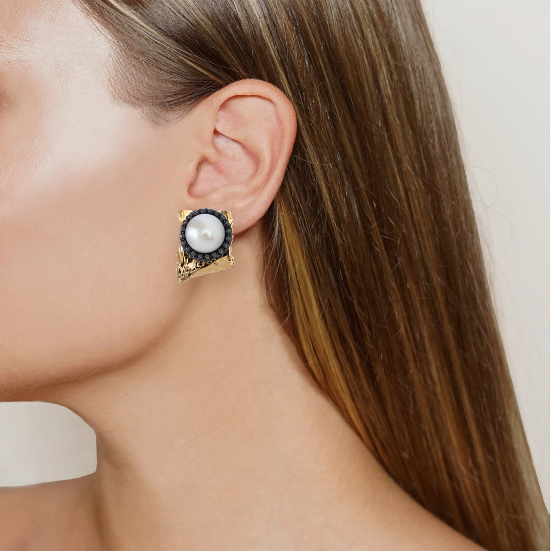 Fold Metallic Earrings