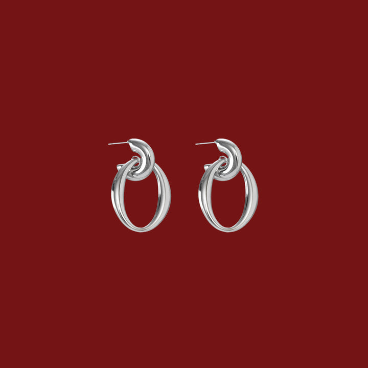 Glow Metallic Earrings - Festive Edit