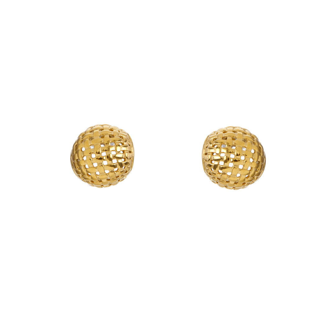 Groove Metallic Earrings