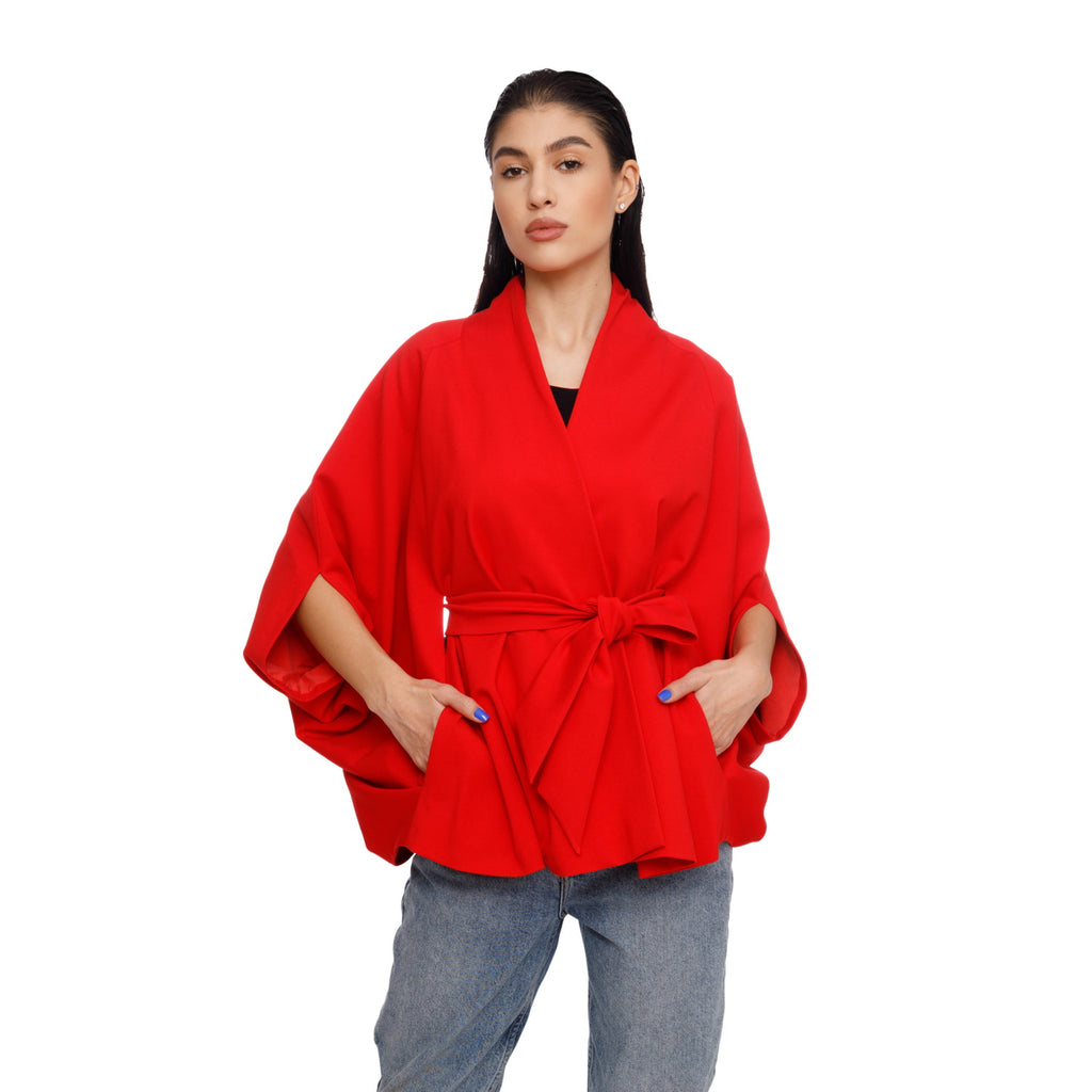 Kimono Jacket Red – Laura8