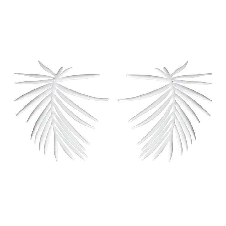 Leaf Metallic Earrings