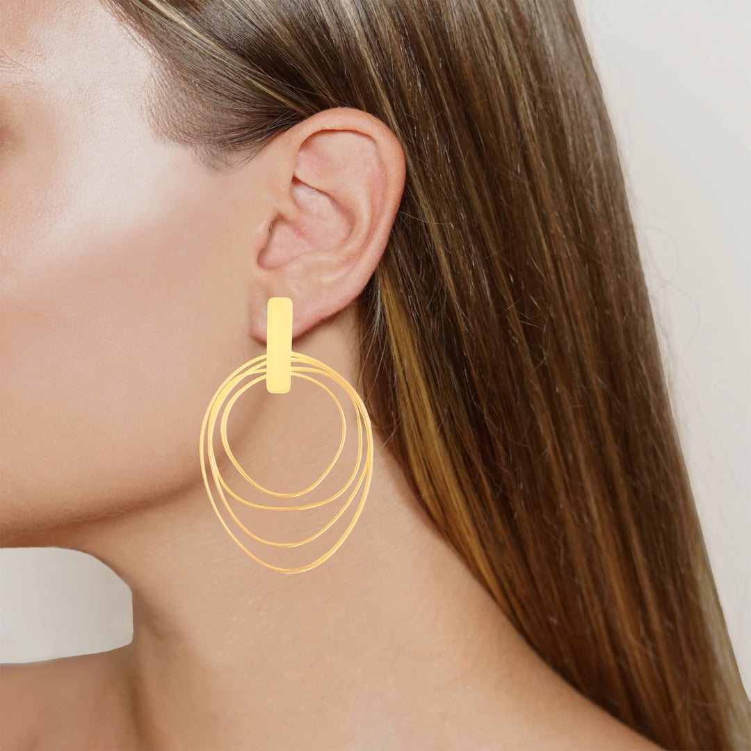 Link Metallic Earrings