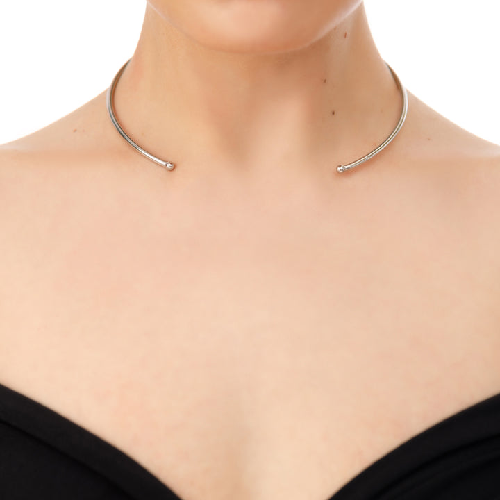 Luna Metallic Choker