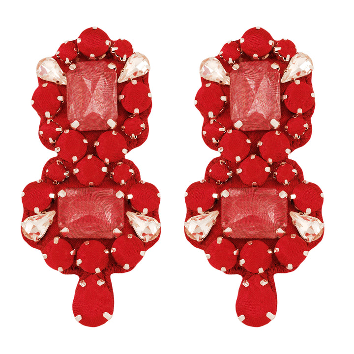 Empire Silk Bright Earrings