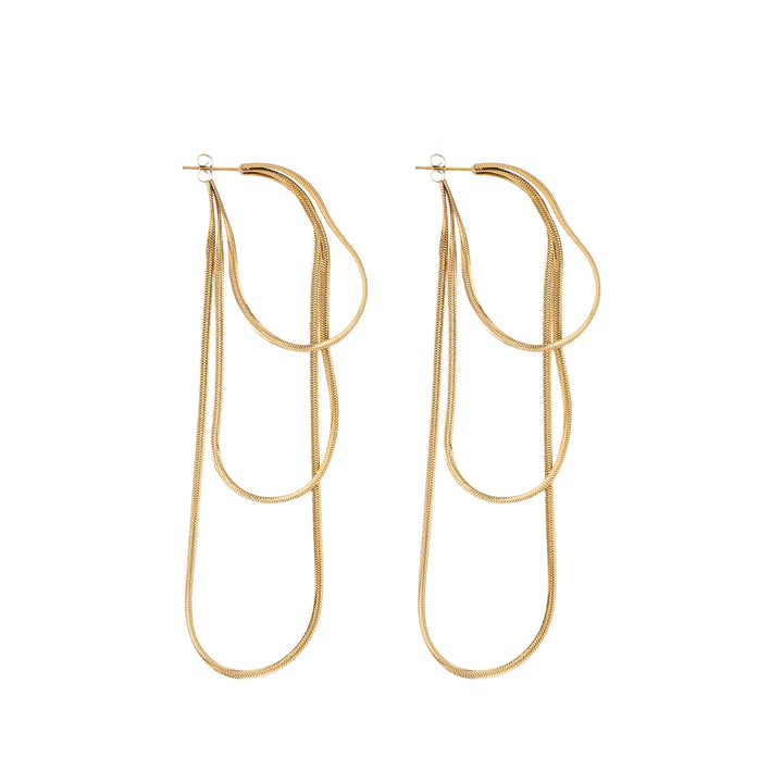 Quill Metallic Earrings