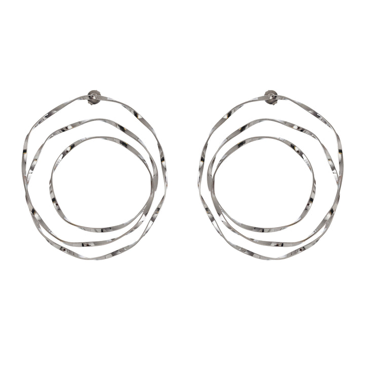 Ripple Metallic Earrings