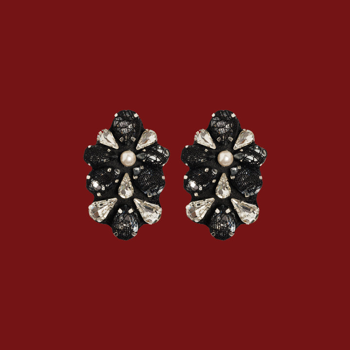 Alyss Lace Earrings - Festive Edit