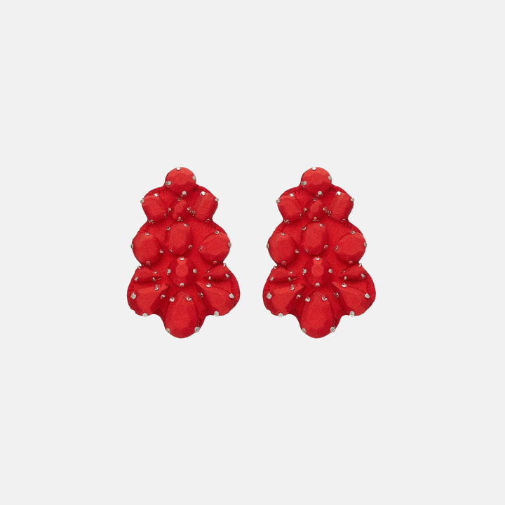 Chandelier Silk Earrings - Festive Edit