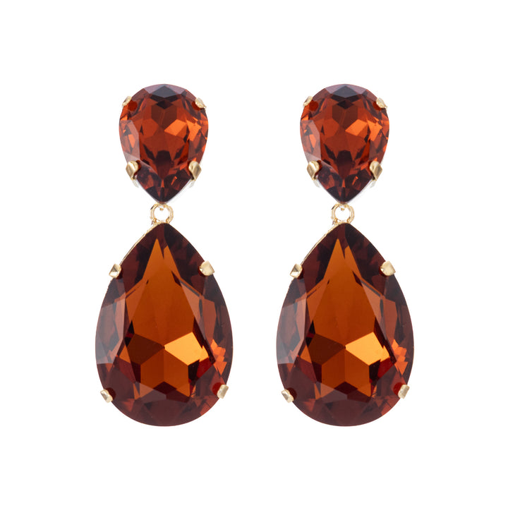 Puzzle Flame Earrings