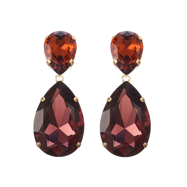 Puzzle Flame Earrings