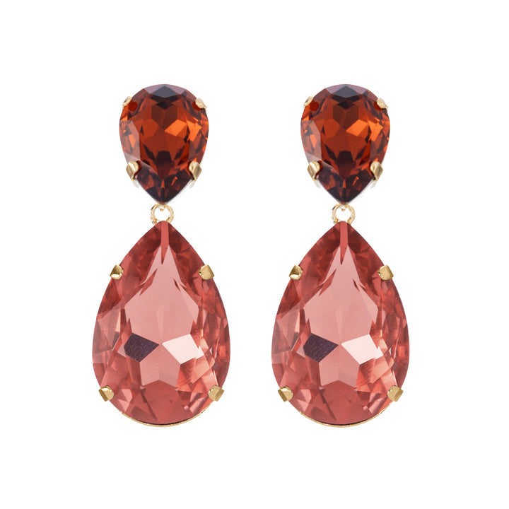 Puzzle Flame Earrings