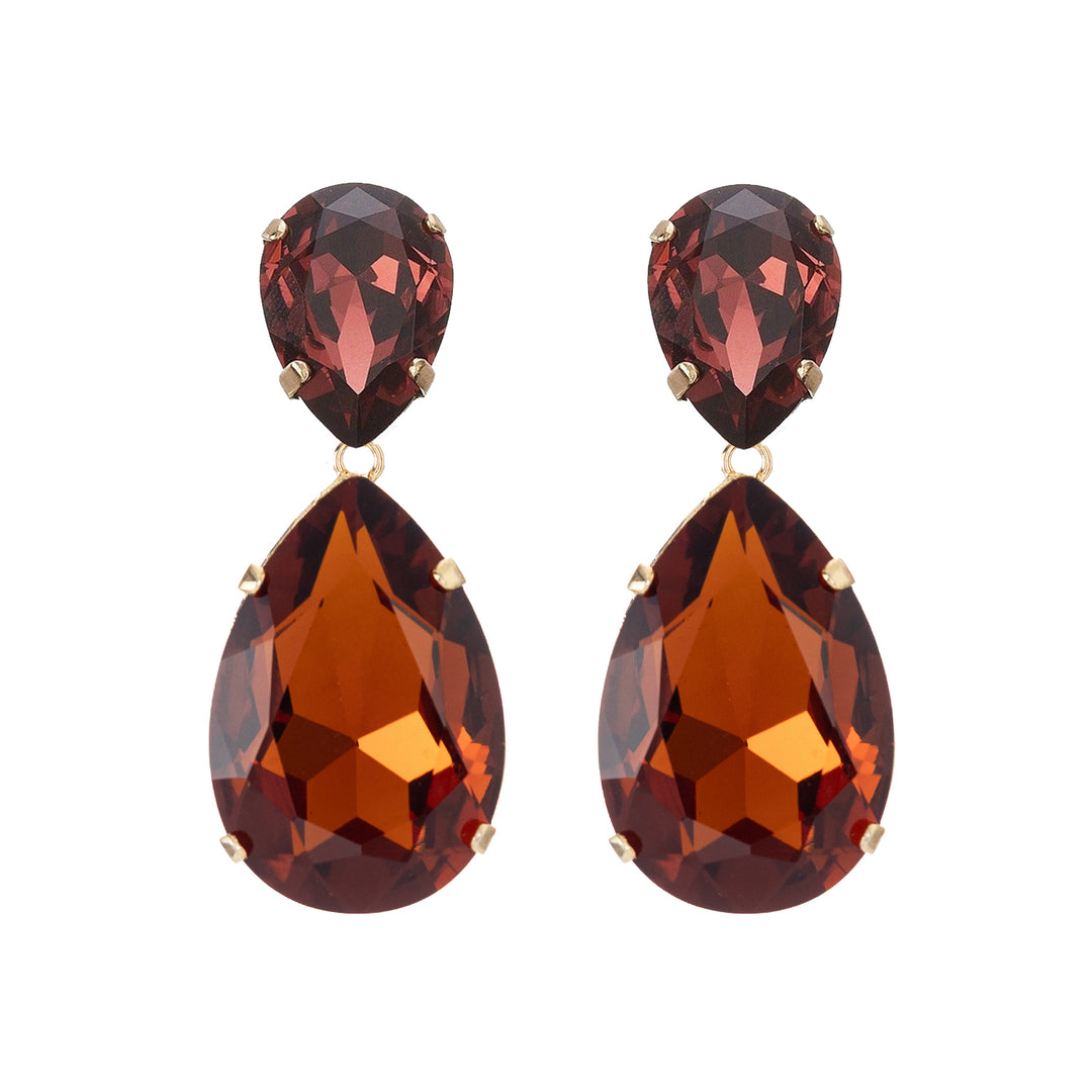 Puzzle Flame Earrings