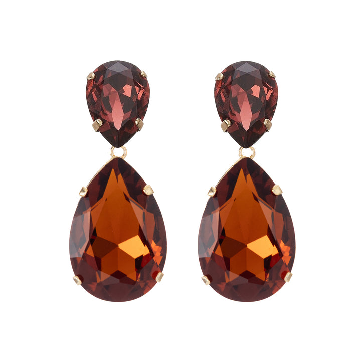 Puzzle Flame Earrings