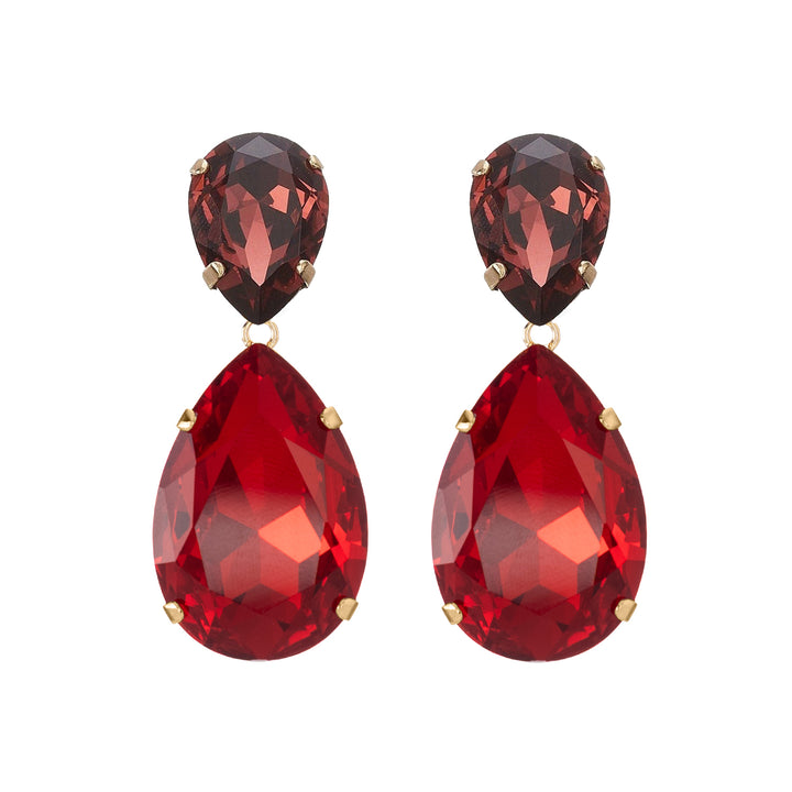 Puzzle Flame Earrings