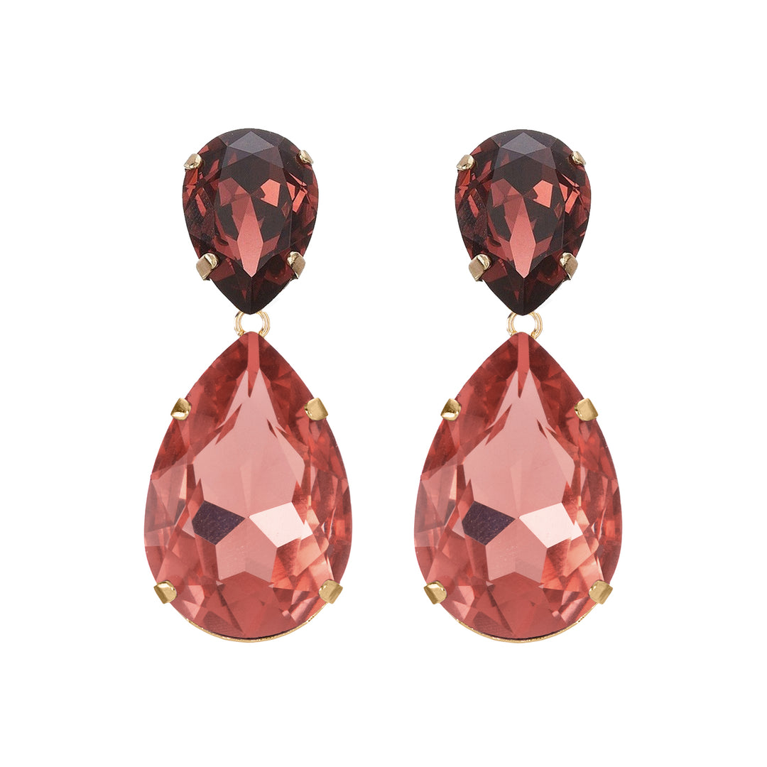 Puzzle Flame Earrings