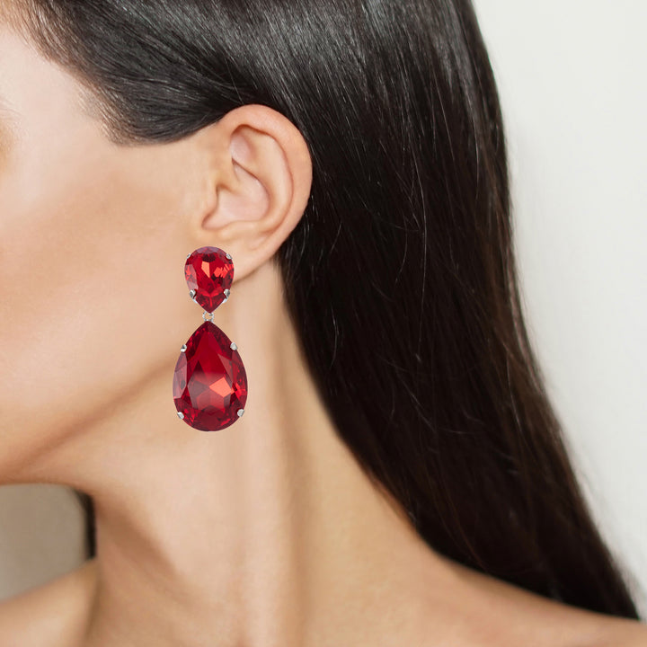 Puzzle Flame Earrings