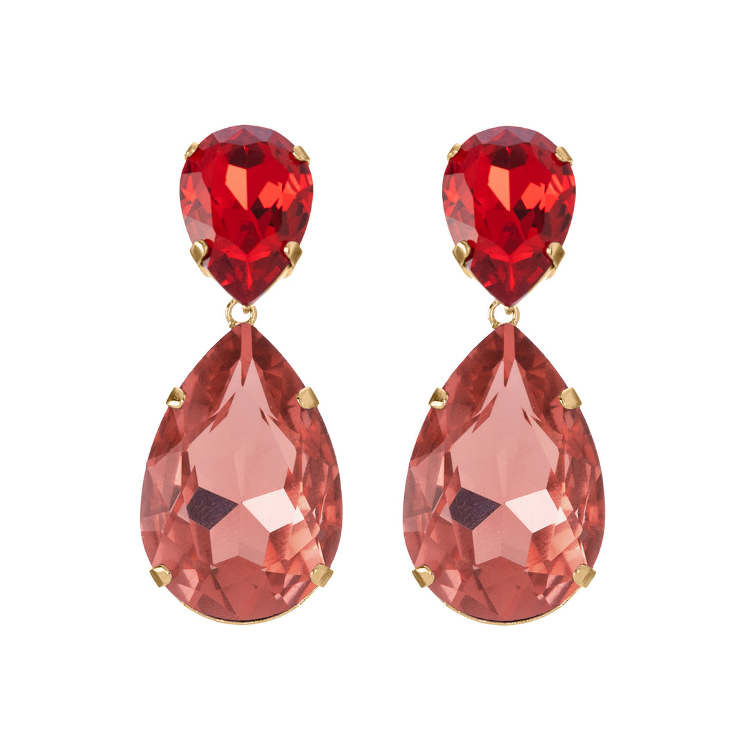 Puzzle Flame Earrings