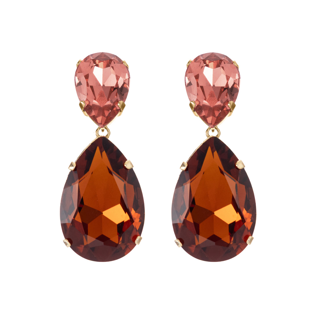 Puzzle Flame Earrings