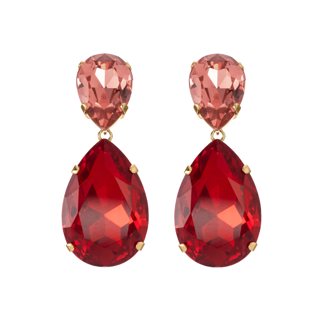 Puzzle Flame Earrings