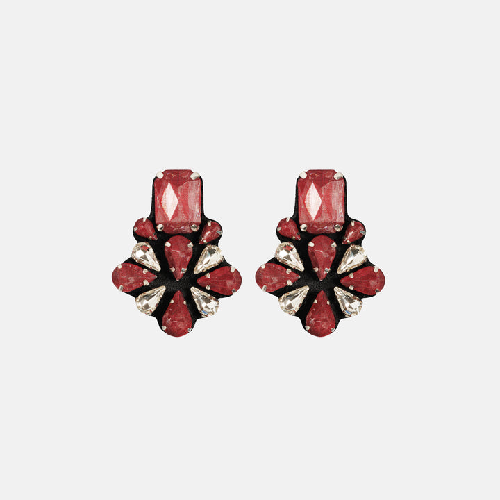 Haven Silk Veil Earrings - Festive Edit