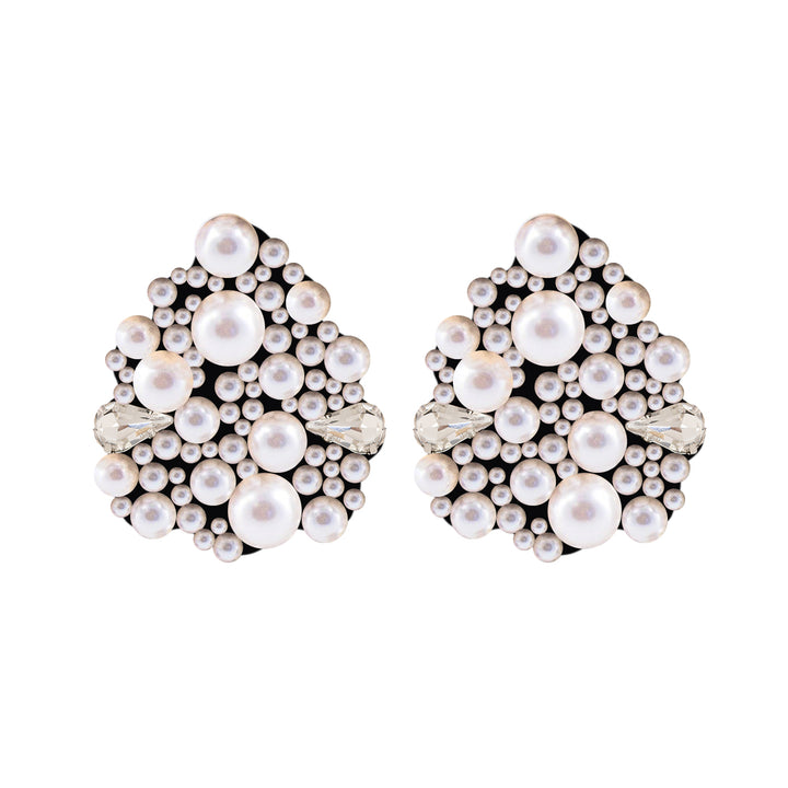 Lotus Pearls Earrings