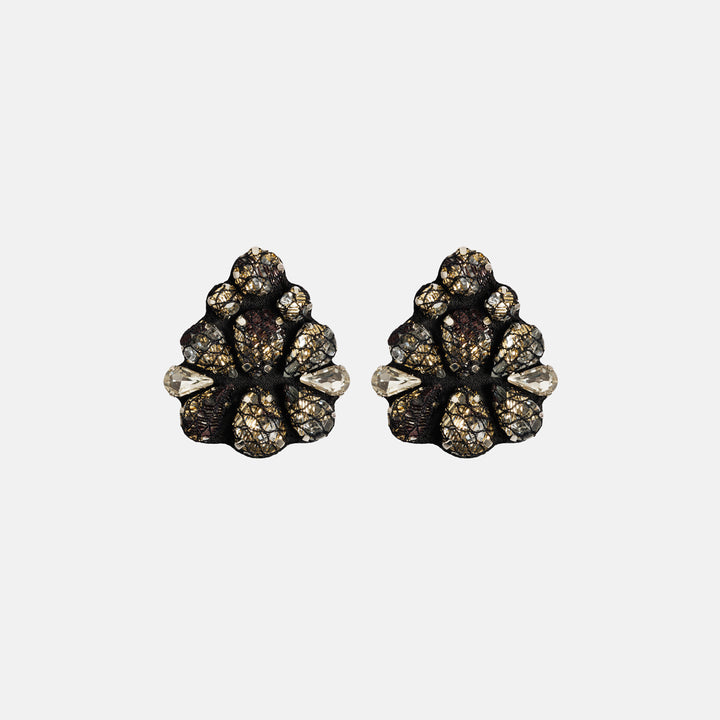 Lotus Lace Earrings - Festive Edit