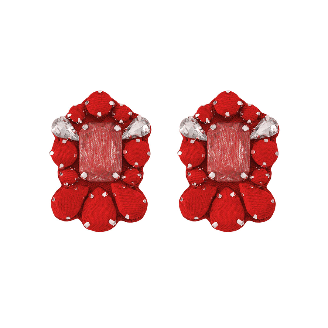 Crown Silk Bright Earrings II