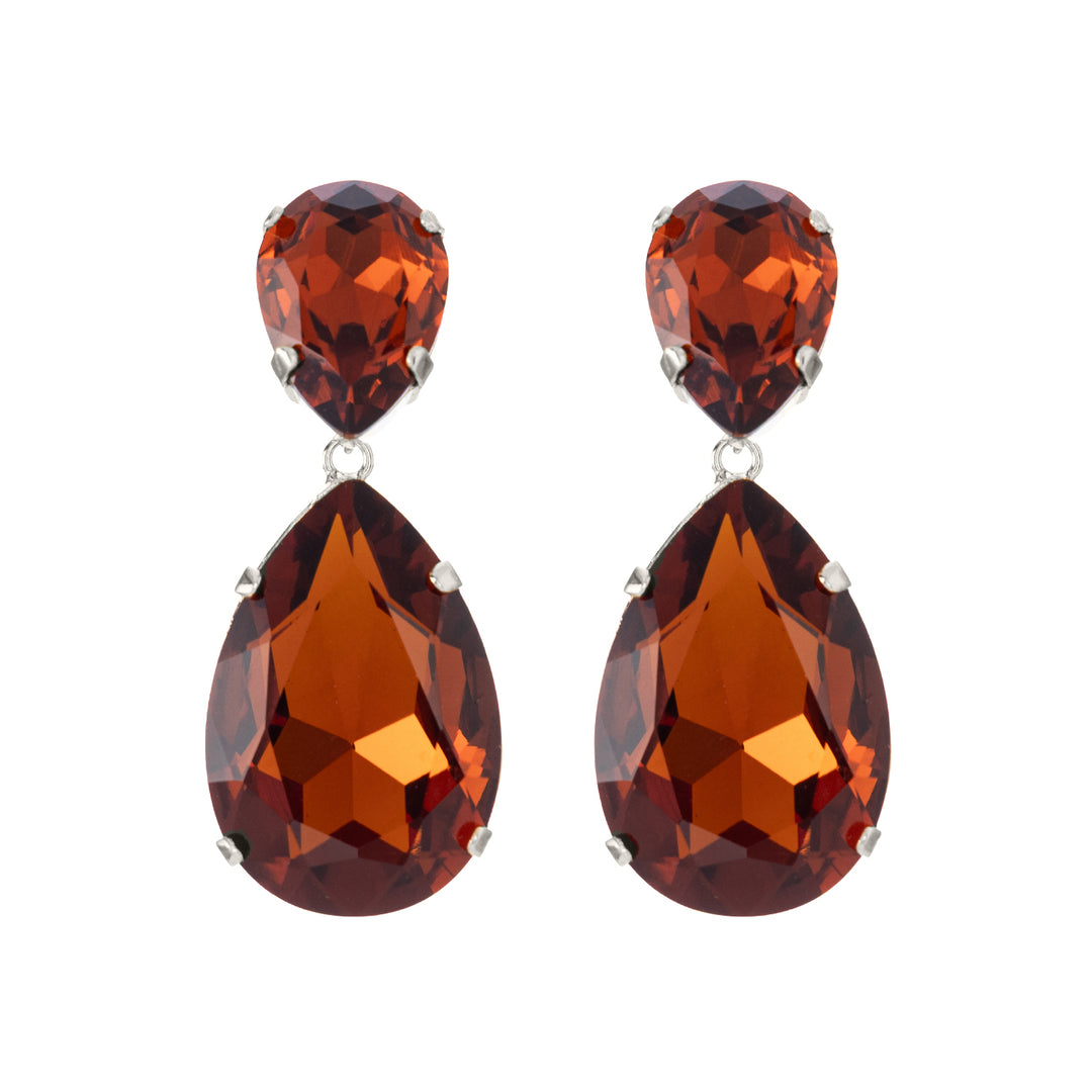 Puzzle Flame Earrings