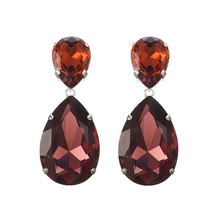 Puzzle Flame Earrings