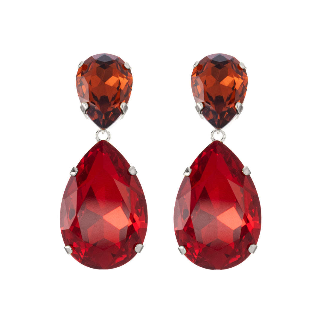 Puzzle Flame Earrings