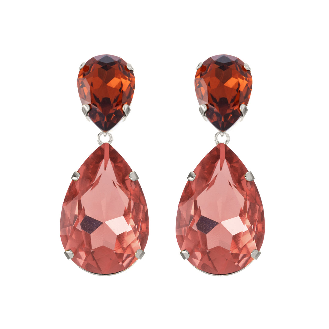 Puzzle Flame Earrings