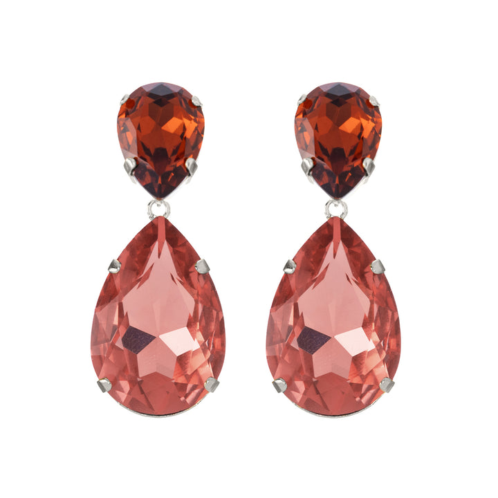 Puzzle Flame Earrings