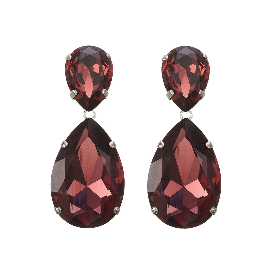 Puzzle Flame Earrings