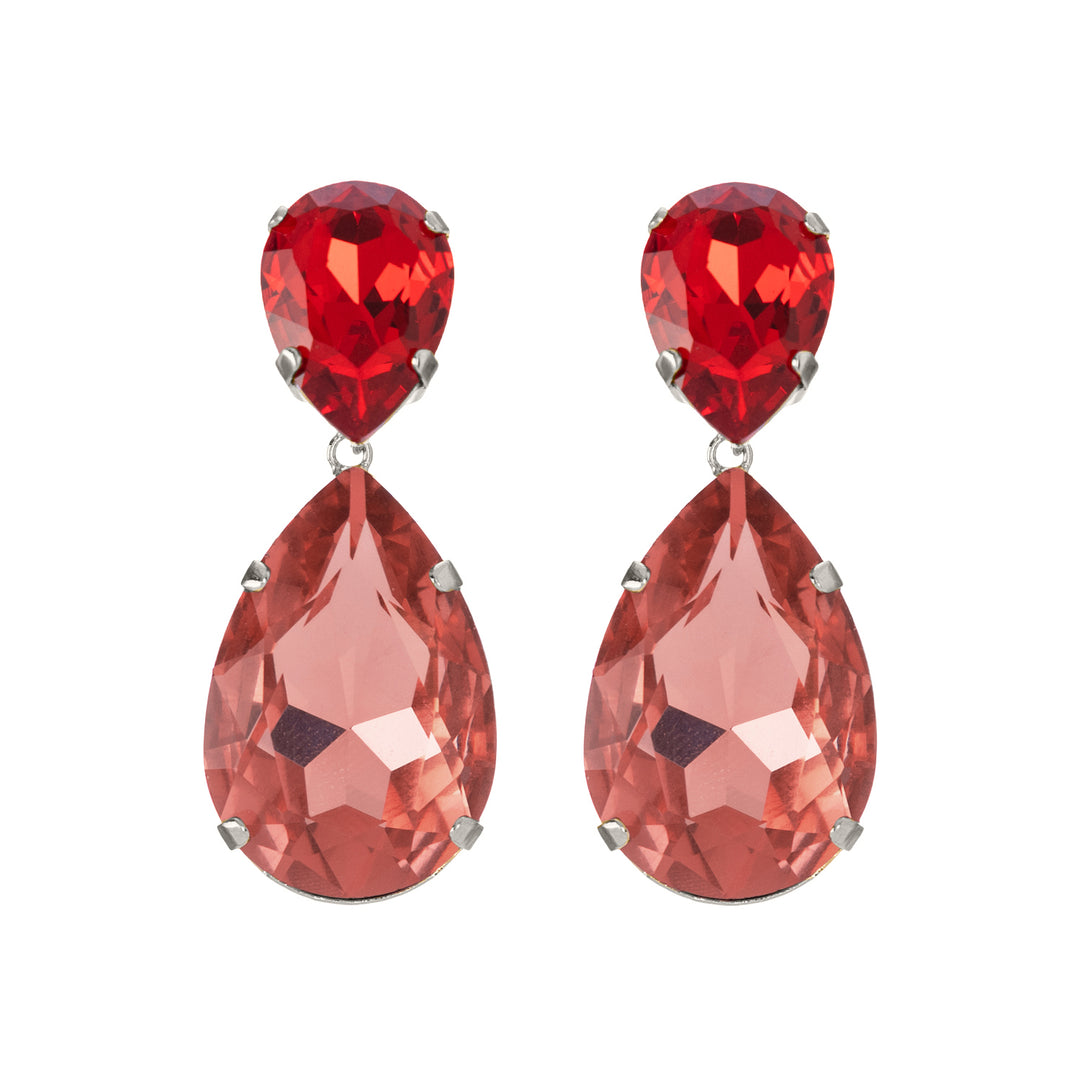 Puzzle Flame Earrings